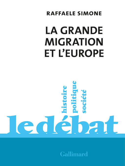 Cover image for La grande migration et l'Europe